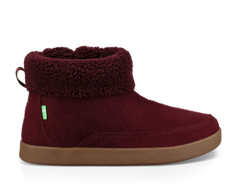 Bottes Sanuk New Bootah Femme - Chocolat PSAWIG964